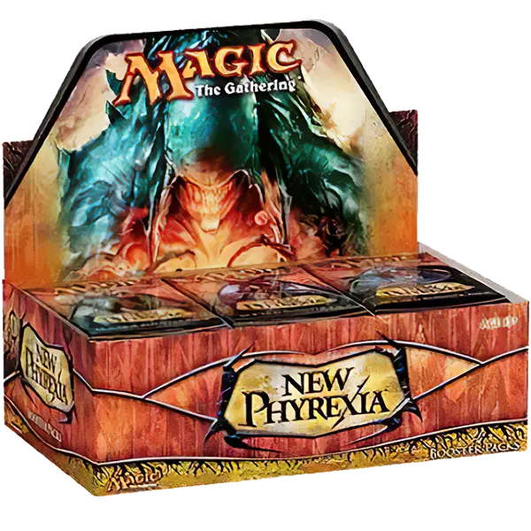 New Phyrexia Draft Booster Box Display