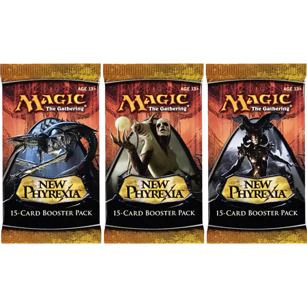 New Phyrexia Draft Booster Box Display