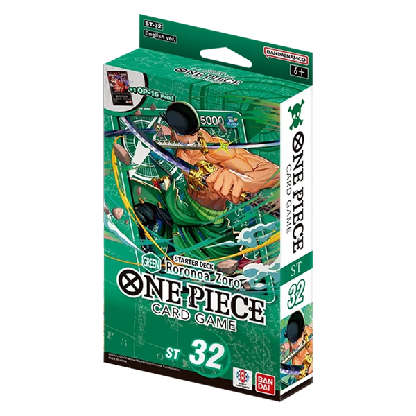 One Piece: Starter Deck 32 - GREEN Roronoa Zoro [ST-32]