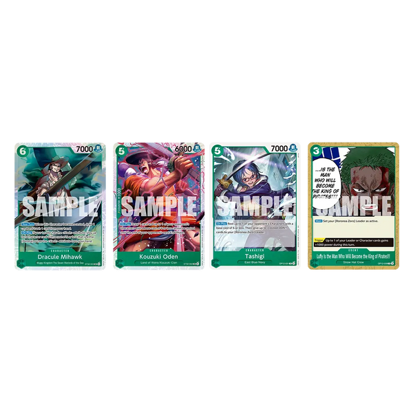 One Piece: Starter Deck 32 - GREEN Roronoa Zoro [ST-32]