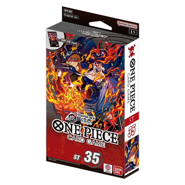 One Piece: Starter Deck 35 - RED/BLACK Sabo [ST-35]