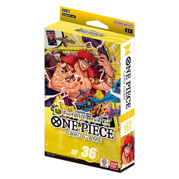 One Piece: Starter Deck 36 - YELLOW Eustace "Captain" Kid [ST-36]