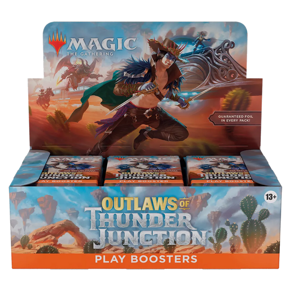 Magic The Gathering: Play Booster Box - Outlaws of Thunder Junction Magic The Gathering: Play Booster Box - Outlaws of Thunder Junction