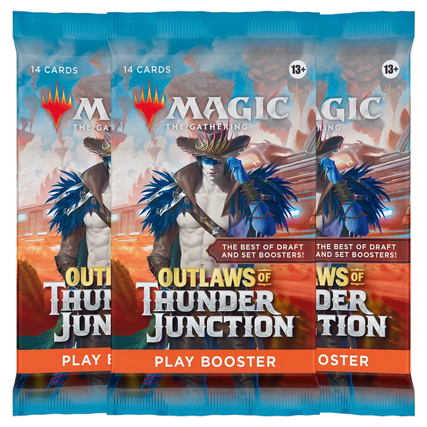 Magic The Gathering: Play Booster Box - Outlaws of Thunder Junction Magic The Gathering: Play Booster Box - Outlaws of Thunder Junction