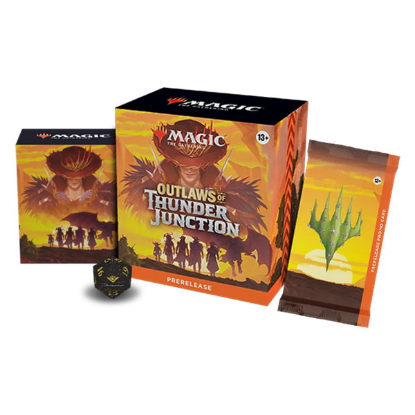 mtg prerelease promo cards Magic The Gathering - Outlaws of Thunder Junction