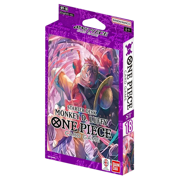 one piece card game st 18 Starter Deck 18: Purple Monkey.D.Luffy Sergio's Collection The Purple Monkey D One Piece Card Game -