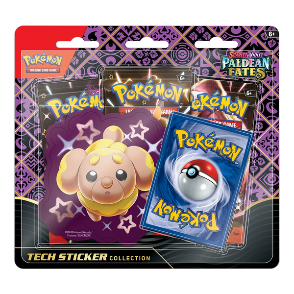 Scarlet & Violet: Paldean Fates - Tech Sticker Collection [Set of 3]
