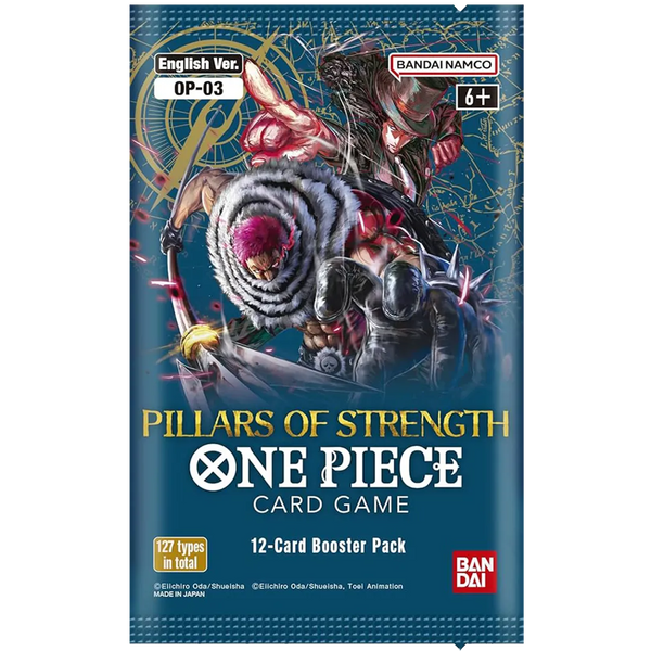 pillars of strength booster box Bleecker Trading drawn from various story arcs Pillars of Strength Booster Box