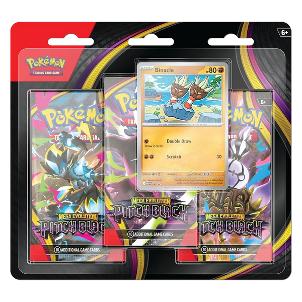 pokemon trading card games mega evolutions 3pk blister Mega Evolution: Pitch Black