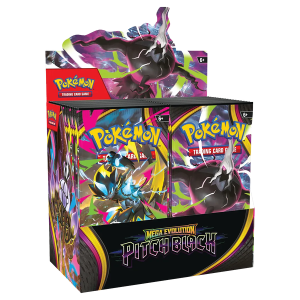 pre order mega evolution booster box Mega Evolution: Pitch Black