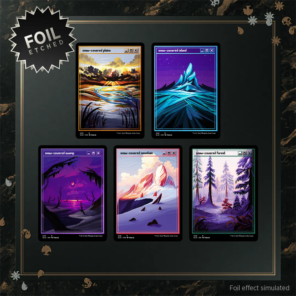 Secret Lair Drop - PixelSnowLands.jpg [Foil Edition]