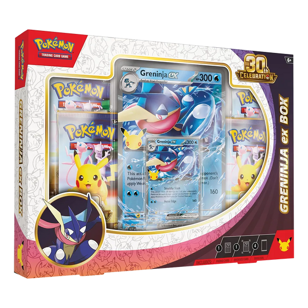 [PREORDER] 30th Celebration - Greninja & Sylveon ex Box [Set of 2]