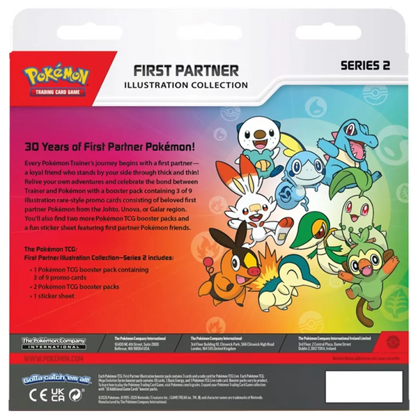 Pokémon: First Partner Illustration Collection [Series 2]