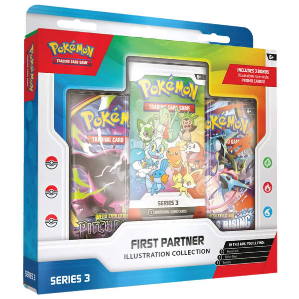 Pokémon: First Partner Illustration Collection [Series 3]
