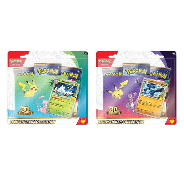 [PREORDER] 30th Celebration - Alolan Exeggutor & Lucario Tech Sticker Collection [Set of 2]