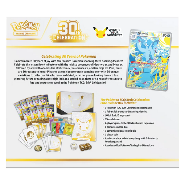 [PREORDER] 30th Celebration - Elite Trainer Box