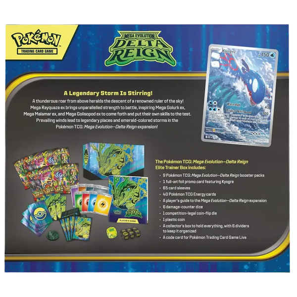 [PREORDER] Mega Evolution: Delta Reign - Elite Trainer Box
