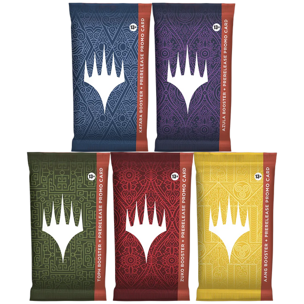 Magic: The Gathering - Universes Beyond - Avatar: The Last Airbender Prerelease Pack [Set of 5]