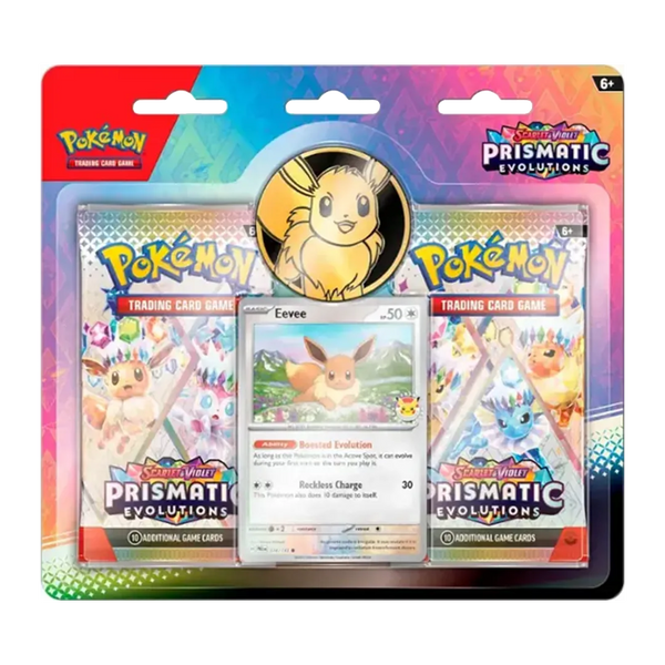 Scarlet & Violet: Prismatic Evolutions - 2 Booster Blister Scarlet & Violet: Prismatic Evolutions - 2 Booster Blister