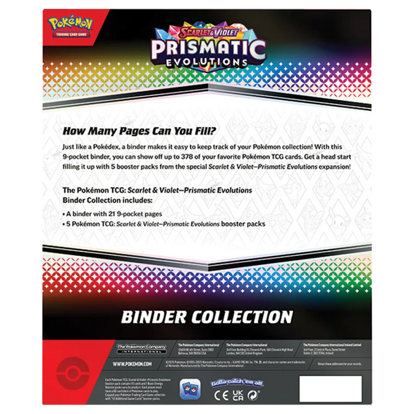 pokemon card binder scarlet and violet Scarlet & Violet: Prismatic Evolutions