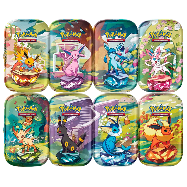 Scarlet & Violet: Prismatic Evolutions - Mini Tins [Set of 8]