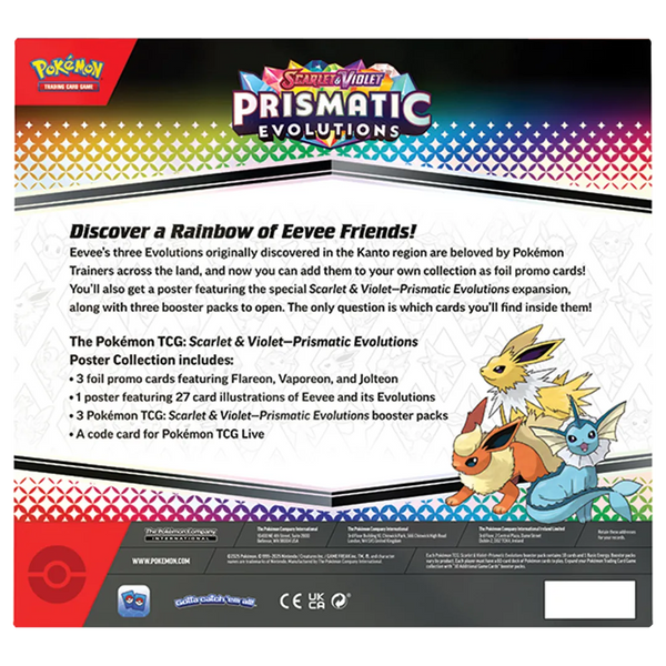 Scarlet & Violet: Prismatic Evolutions - Poster Collection Scarlet & Violet: Prismatic Evolutions - Poster Collection