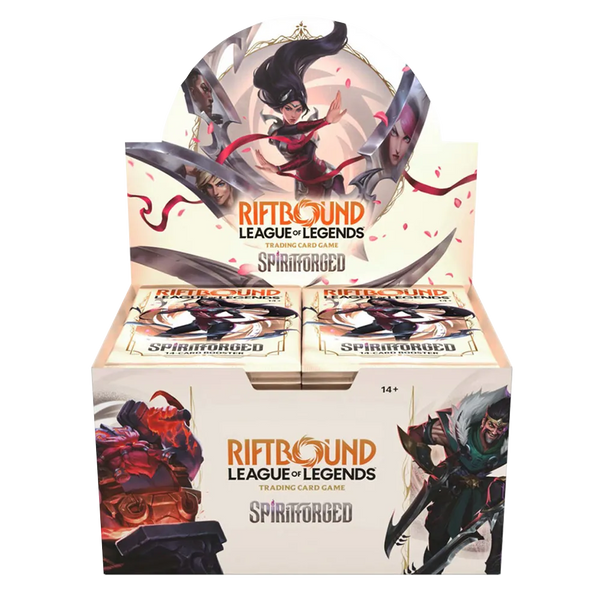 Riftbound: League of Legends TCG - Spiritforged Booster Box Display Riftbound: League of Legends TCG - Spiritforged Booster Box Display
