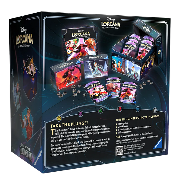 Disney Lorcana: Rise of the Floodborn Illumineer's Trove Disney Lorcana: Rise of the Floodborn Illumineer's Trove