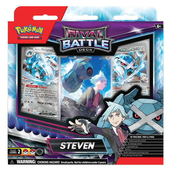 [PREORDER] Pokemon Rival Battle Deck Steven