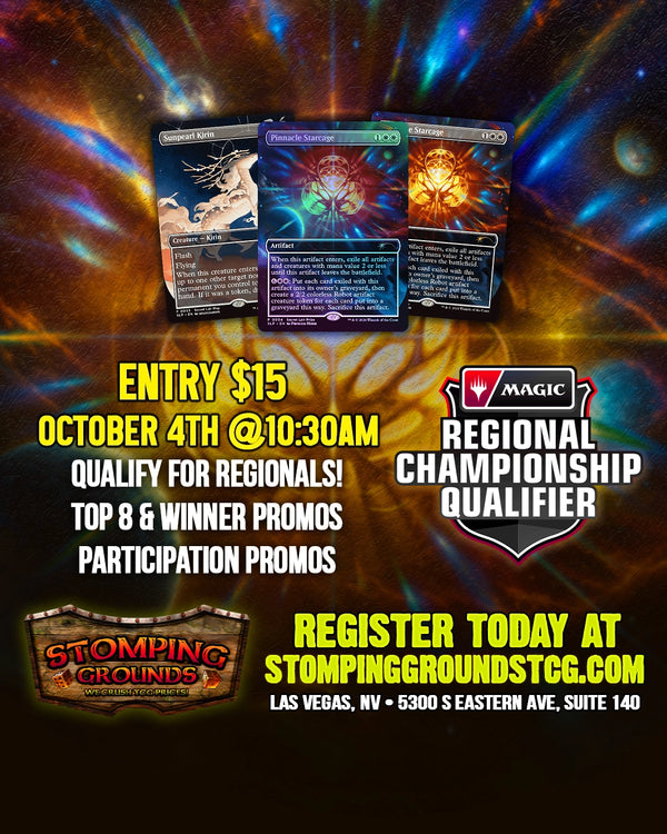 Magic: The Gathering - Regional Championship Qualifier Entry [Standard] October 4th @10:30am