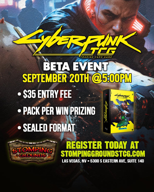 Cyberpunk TCG: Beta Event 9/20
