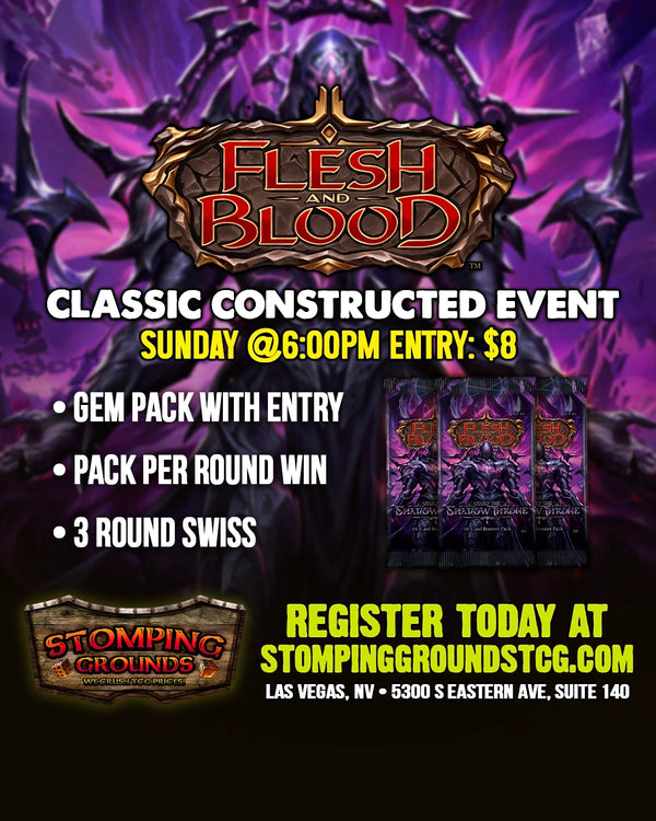 Flesh & Blood: Armory Event [Classic Constructed] 10/11