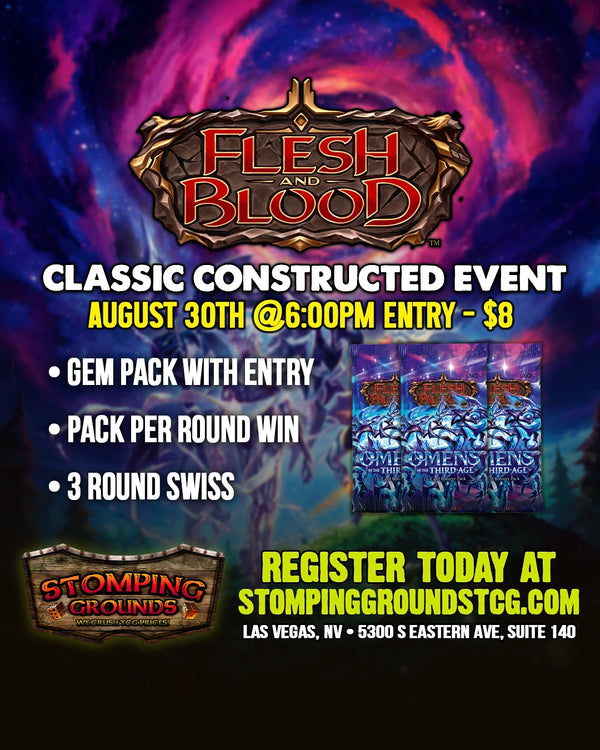 Flesh & Blood: Armory Event [Classic Constructed] 8/30