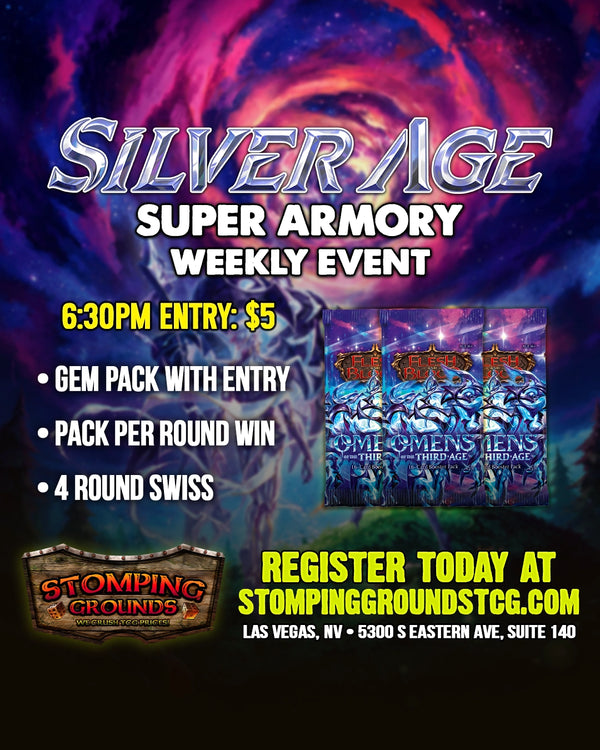 Flesh & Blood: Super Armory Event [Silver Age] 9/10