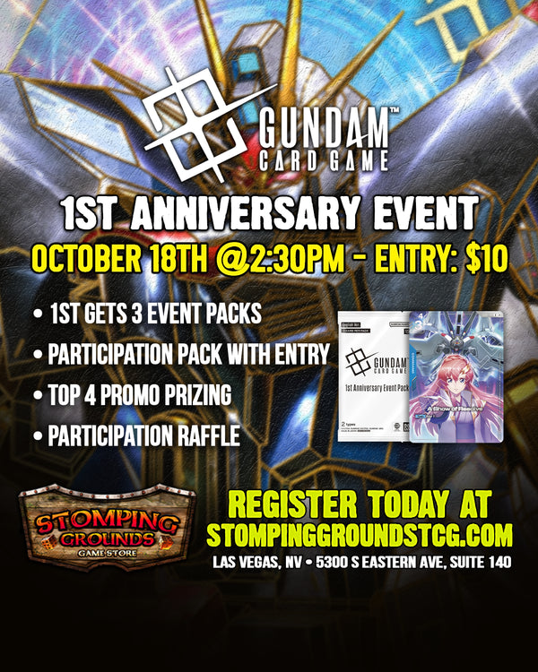 Gundam Card Game: 1st Anniversary Event 10/18