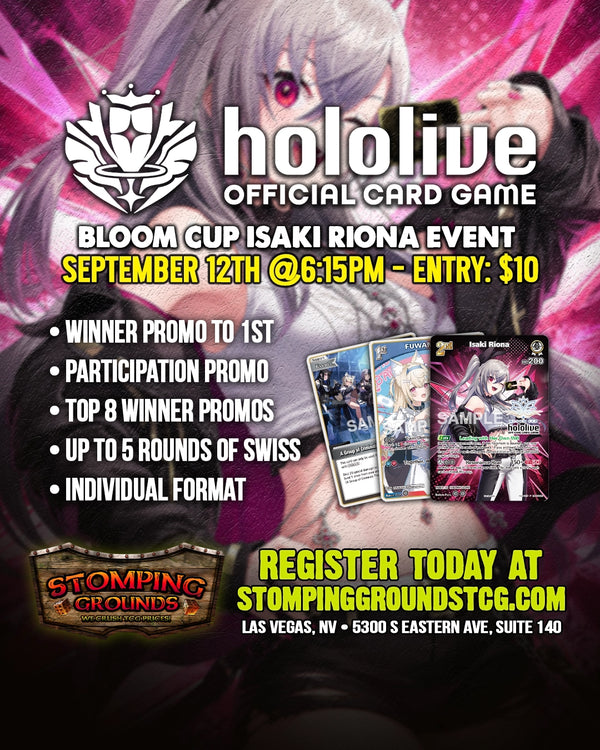 Hololive TCG - Bloom Cup Isaki Riona Event 9/12