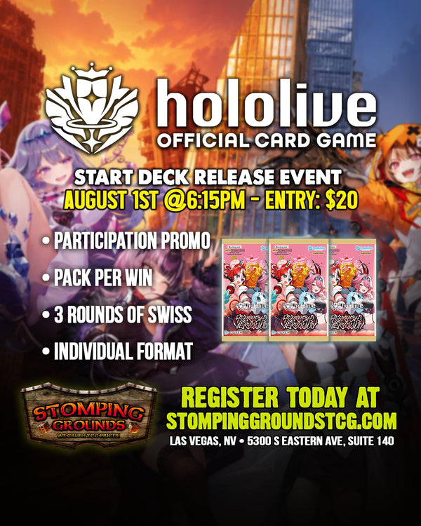 Hololive TCG -  Start Deck Release Event 8/1