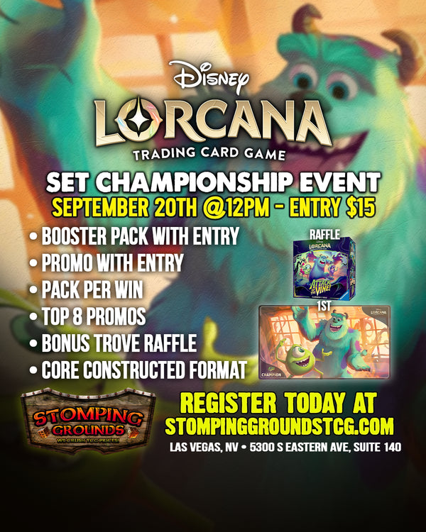 Disney Lorcana: Attack Of The Vine! Set Championship Entry 9/20