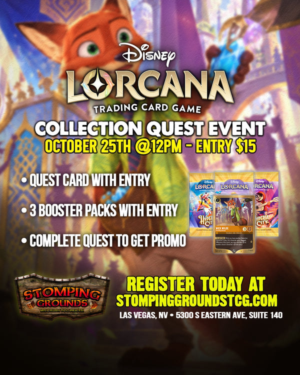 Disney Lorcana: Collection Quest Event 10/25