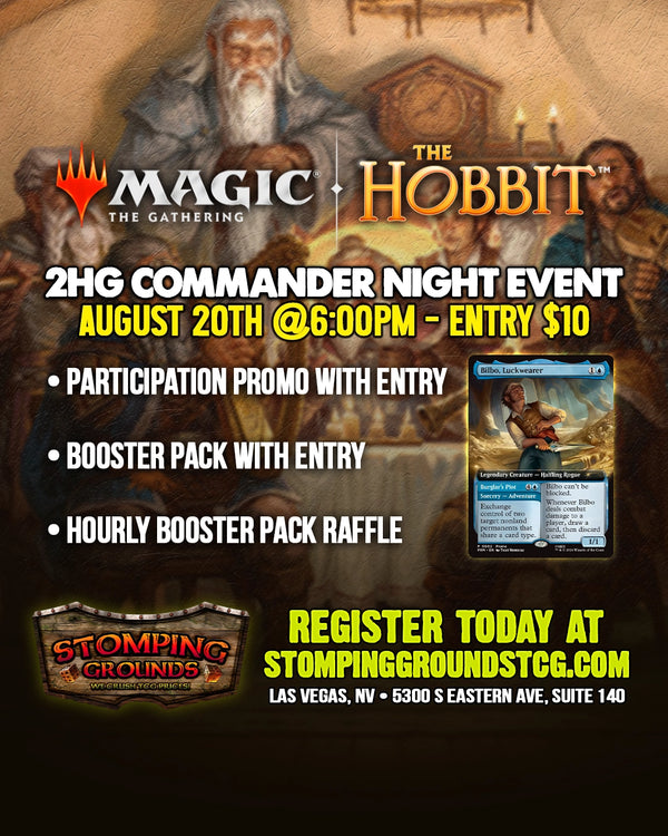 Magic: The Gathering - The Hobbit 2HG Commander Night Event 8/20