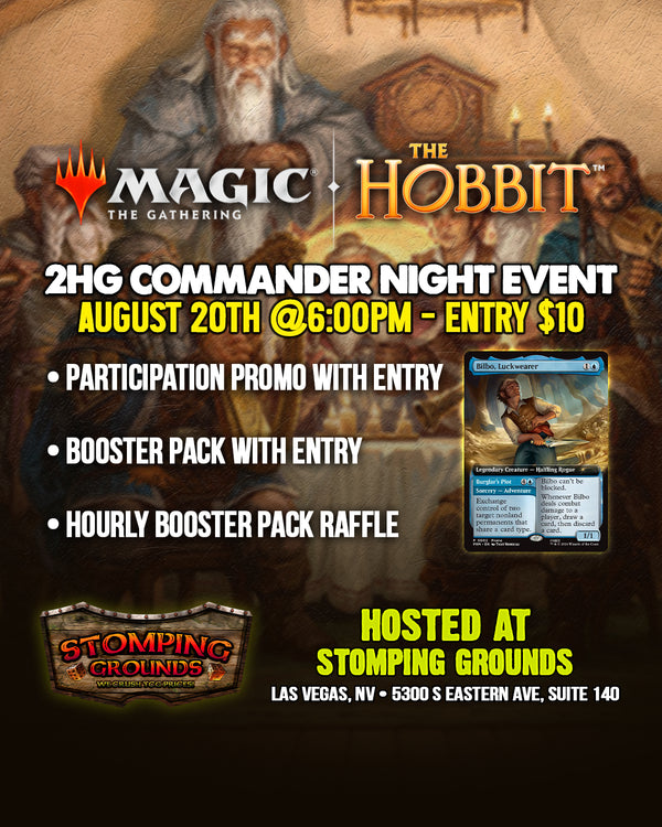 Magic: The Gathering - The Hobbit 2HG Commander Night Event 8/20