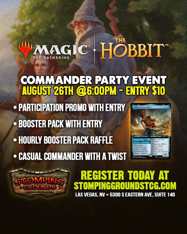 Magic: The Gathering - The Hobbit Commander Party Event 8/26