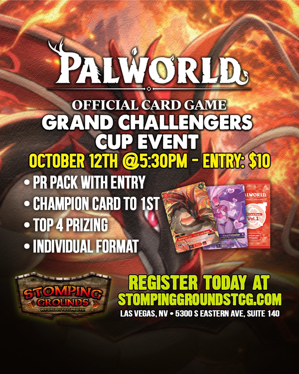 Palworld OCG: Grand Challengers Cup Event 10/12