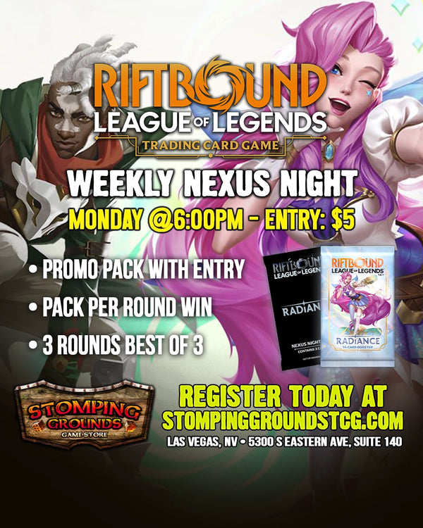 Riftbound: Nexus Night Entry 10/19