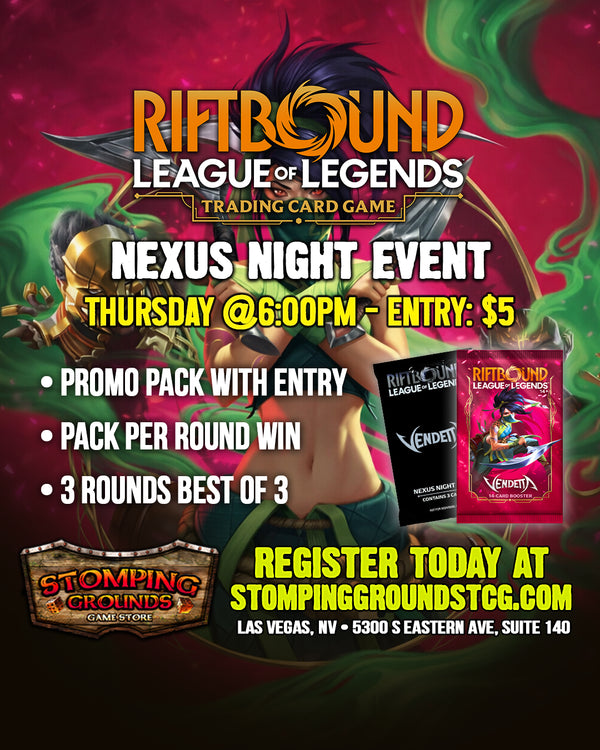 Riftbound: Nexus Night Event Entry 7/30