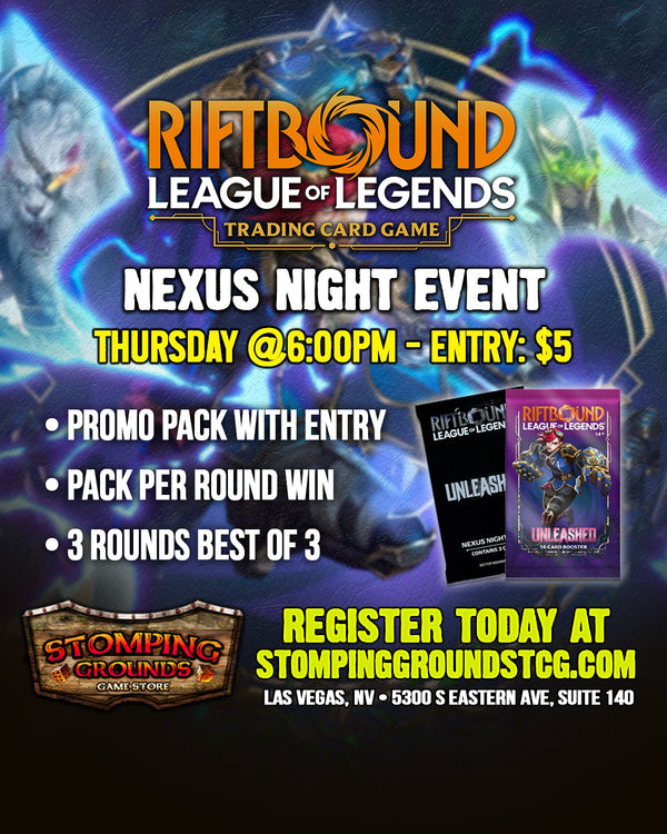 Riftbound: Nexus Night Event Entry 7/23