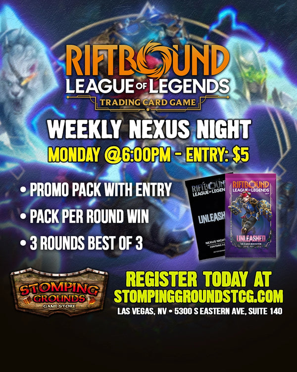 Riftbound: Nexus Night Entry 7/27