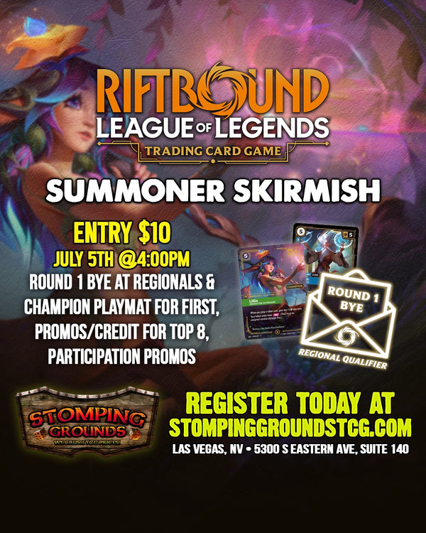 Riftbound: Unleashed - Summoner Skirmish Event [July 5th @4pm]