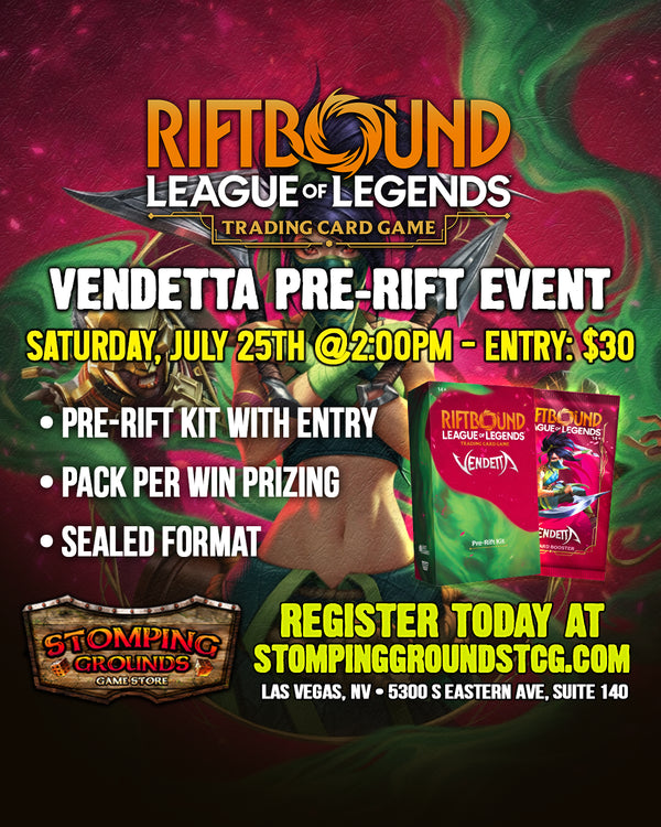 Riftbound: Vendetta - Pre-Rift Event [Saturday]