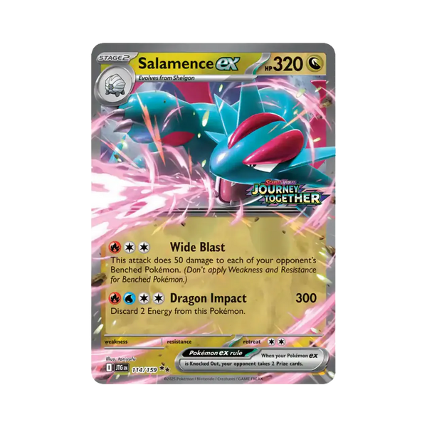Salamence ex & Reshiram ex